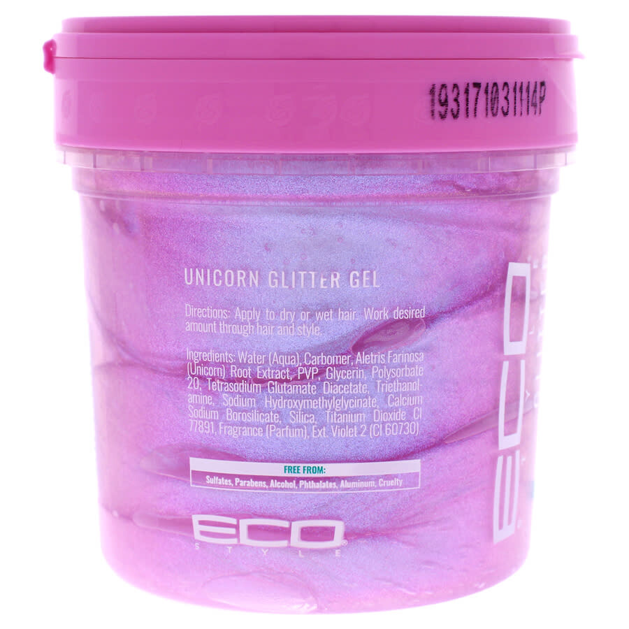 Ecoco Eco Style Unicorn Glitter Gel by Ecoco for Unisex 16 oz Gel