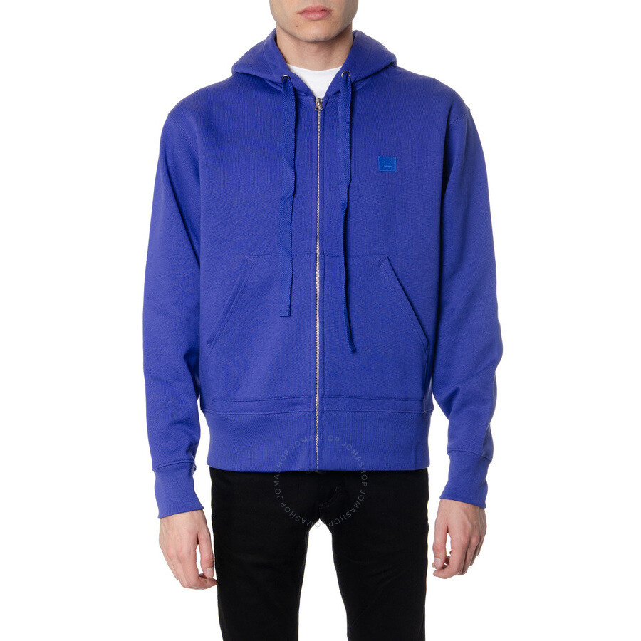 Acne Studios Electric Blue Hoodie CI0001AAKFerrisZipFaceAAK Apparel