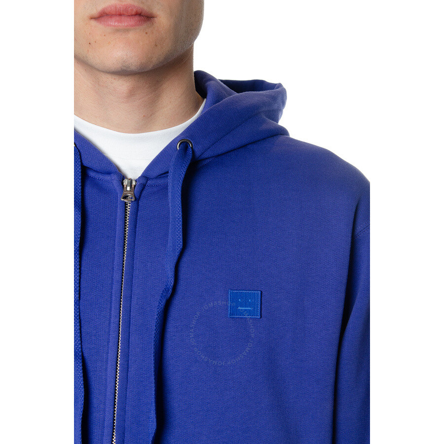 Acne Studios Electric Blue Hoodie CI0001AAKFerrisZipFaceAAK Apparel