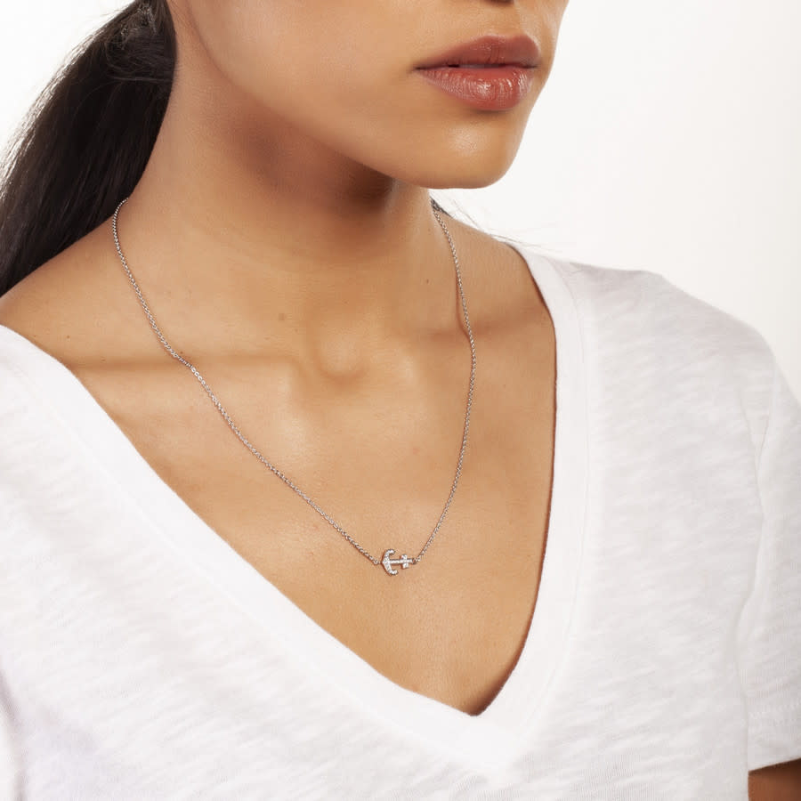 Elegant Confetti Women's 18K White Gold 