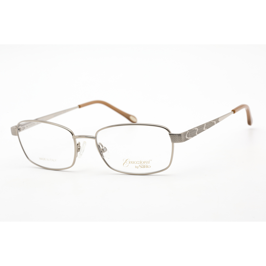 Emozioni Ladies Gold Tone Rectangular Eyeglass Frames EM440603YG0052 ...