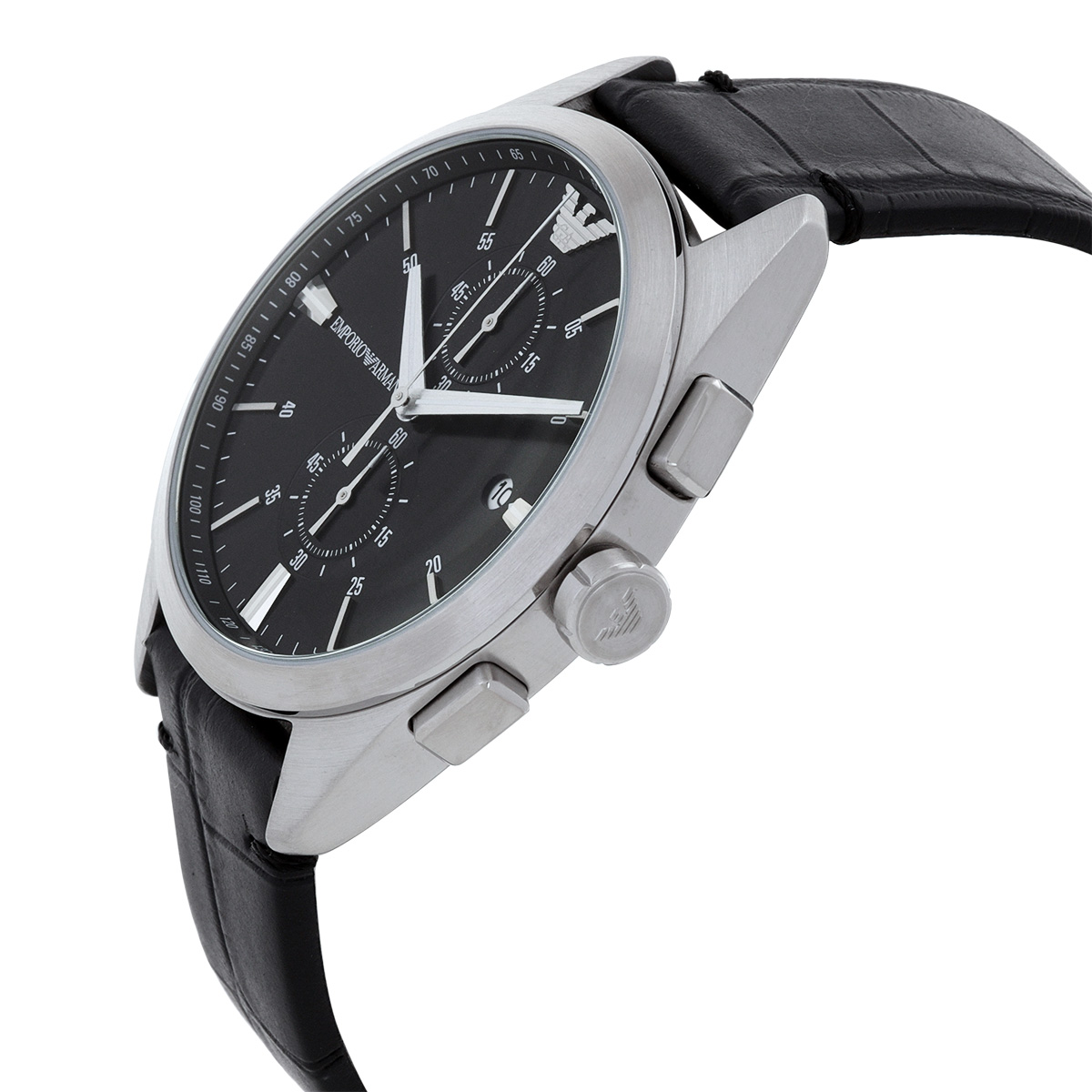 Emporio Armani Chronograph Quartz Black Dial Men's Watch AR11542 ...