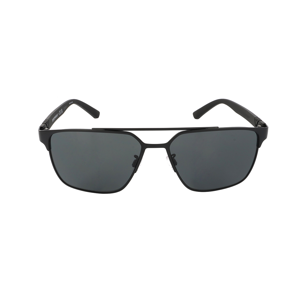 Emporio Armani Dark Gray Square Men's Sunglasses EA2134 300187 58