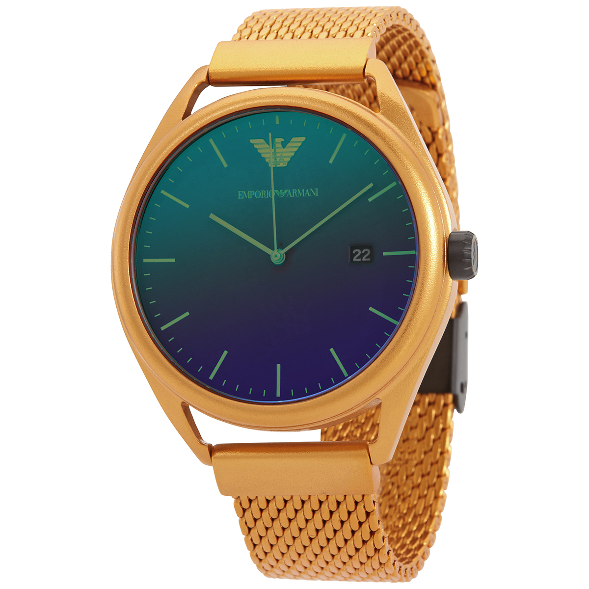 Emporio Armani Matteo Quartz Purple Dial Watch AR11327 723763290302 -  Watches - Jomashop