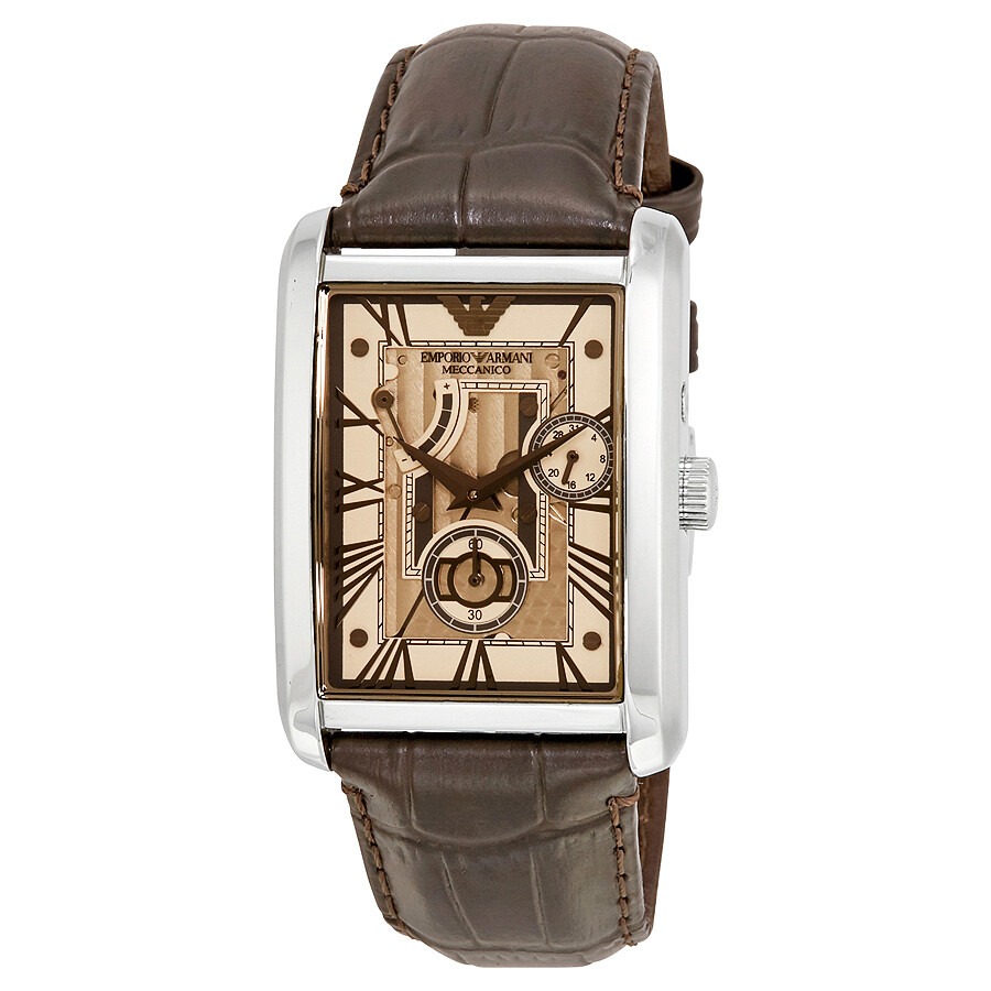 Bronze armani watch clearance