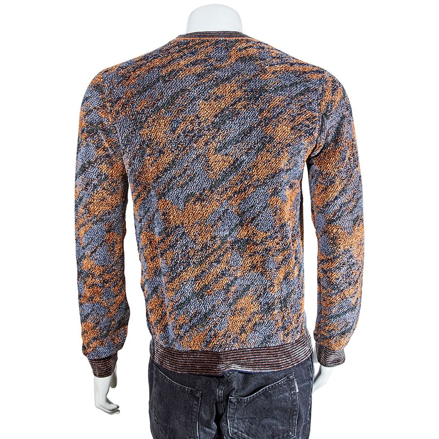 blue armani jumper