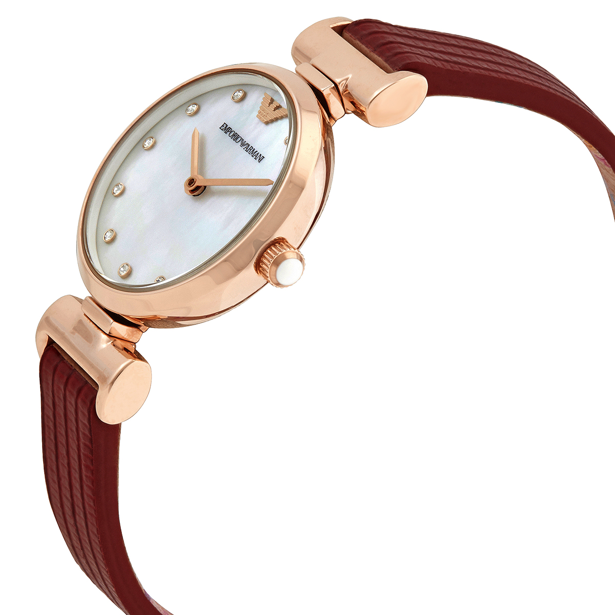 Emporio Armani Quartz Mother of Pearl Dial Ladies Watch AR11318  723763290487 - Watches - Jomashop