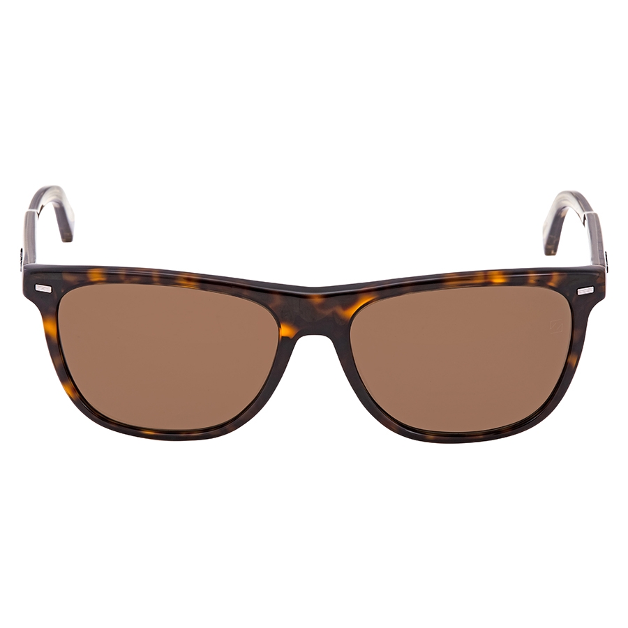 Ermenegildo Zegna Roviex Polarized Rectangular Men's Sunglasses EZ0041