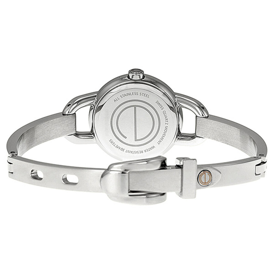 Esq By Movado ESQ Status White Dial Stainless Steel Bracelet Ladies