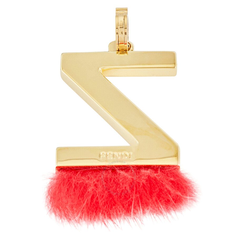Fendi Gold Ladies Bag Charms Letter Z 7arlez Vhl F07n5 Handbags Jomashop