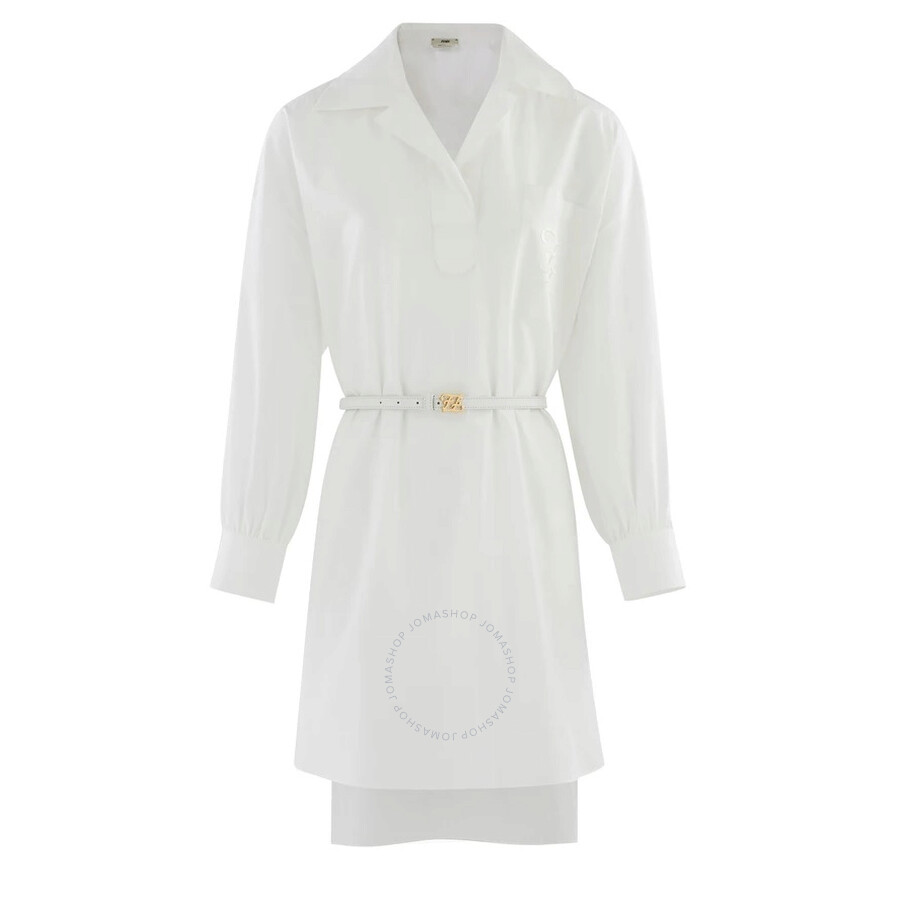 Fendi white shirt dress Clearance