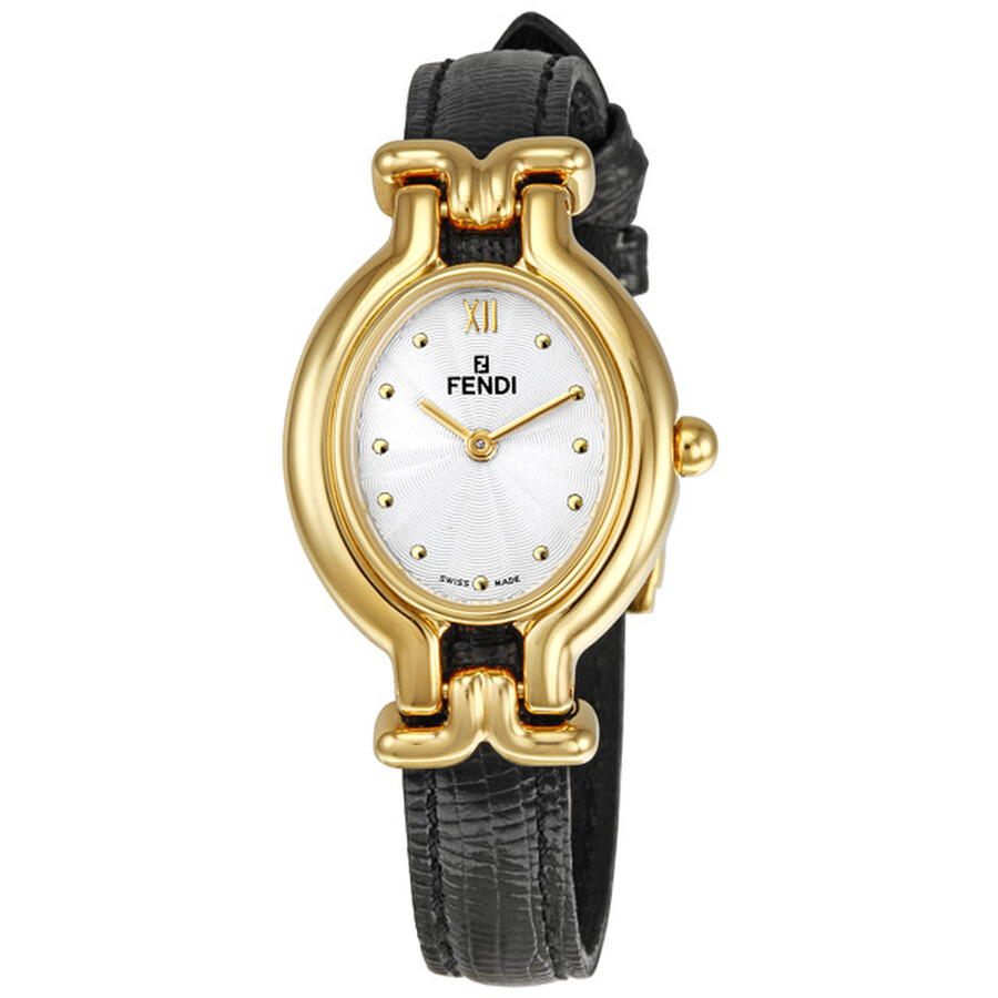 Silver Guilloche Dial Quartz Ladies Watch