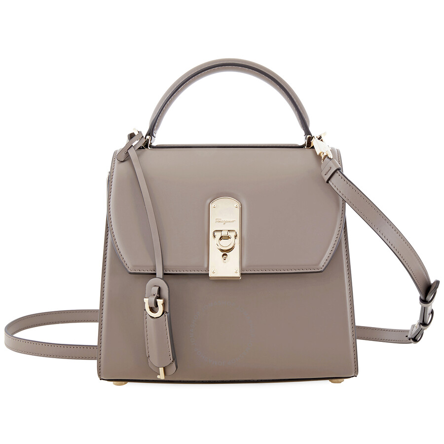 Salvatore Ferragamo Ferragamo Ladies Boxyz Leather Shoulder Bag 21H645