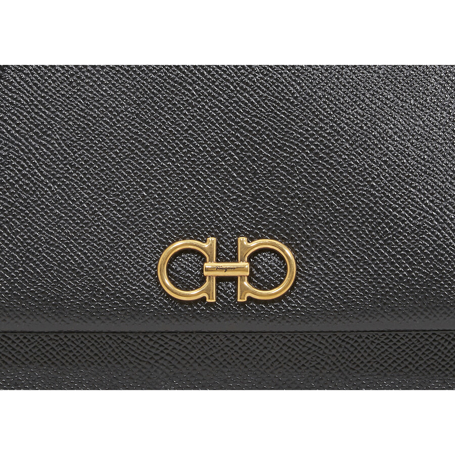 Salvatore Ferragamo Ferragamo Ladies Gancini Mini Crossbody Bag in Black 22D866 726522