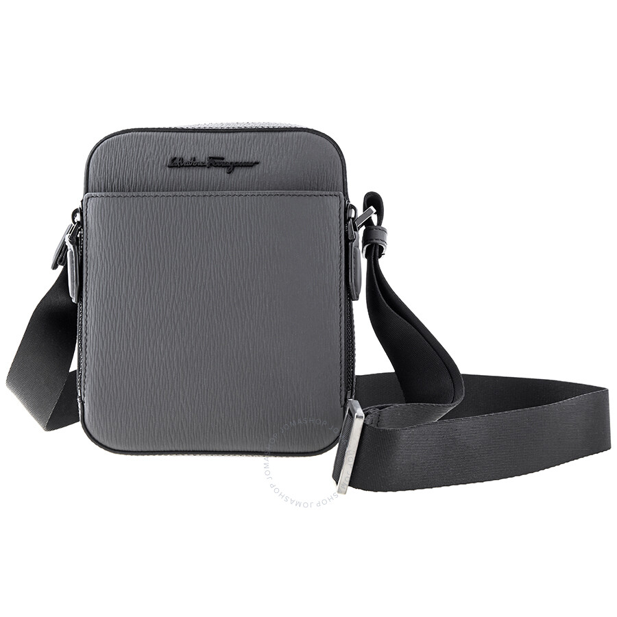 Ferragamo Men's Leather Crossbody Bag 24A106 713046 8057453005146