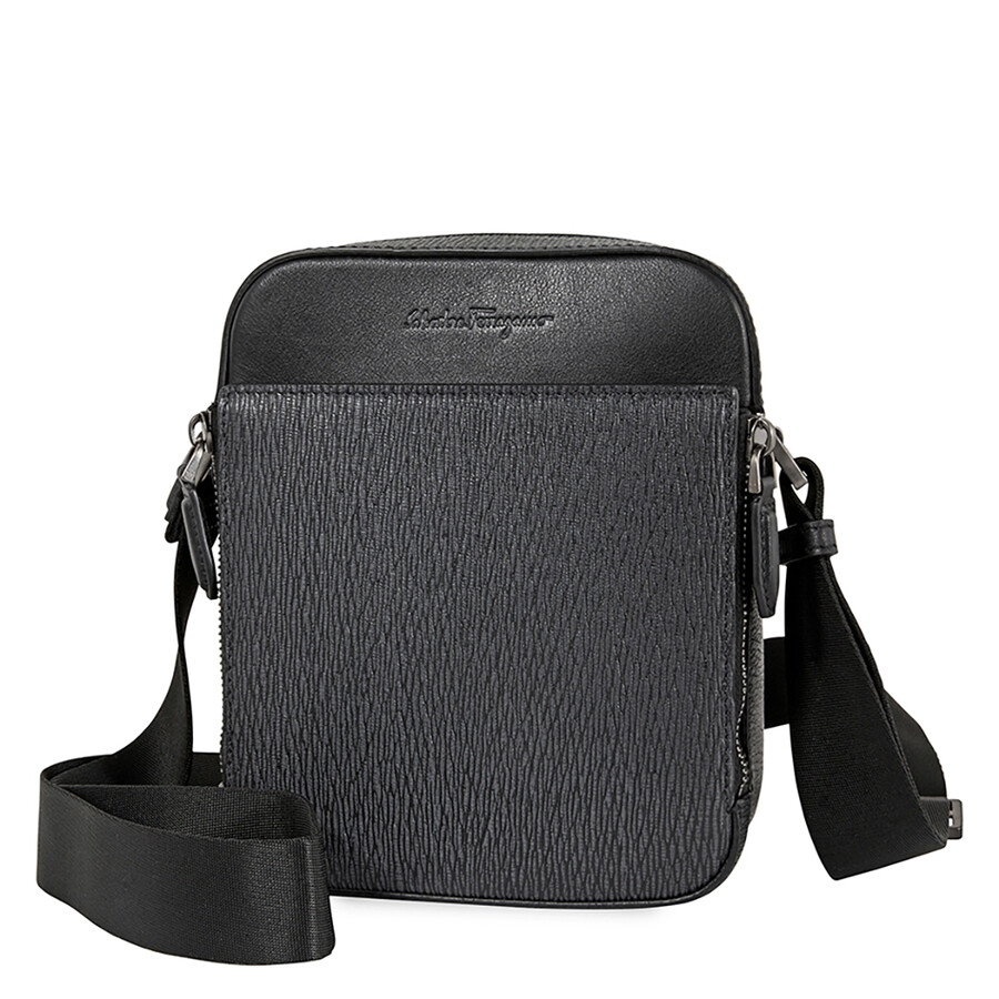 ferragamo black crossbody bag