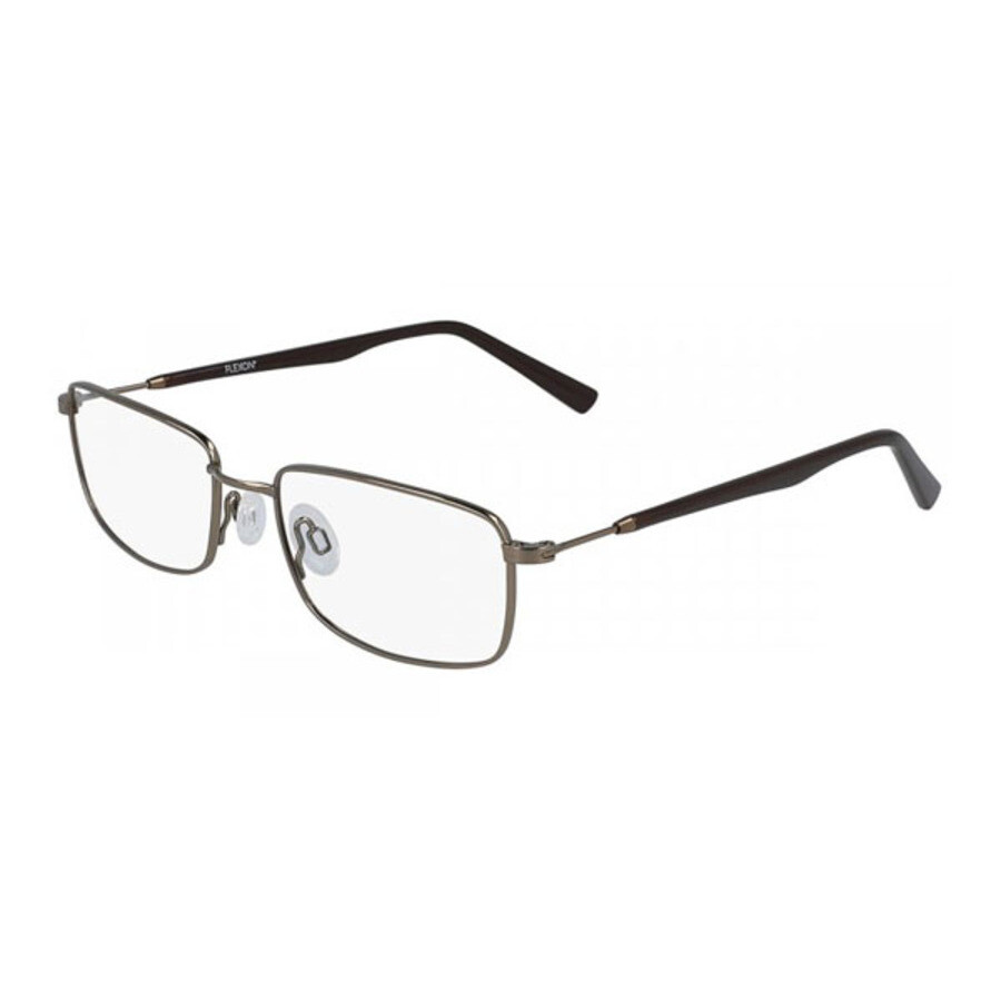 Flexon Men's Brown Square Eyeglass Frames H601221055 883900203661