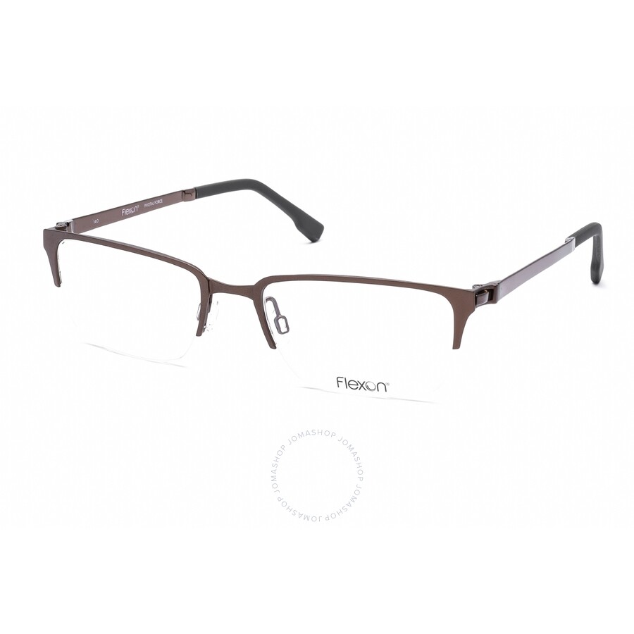 Flexon Unisex Brown Square Eyeglass Frames E1053210 750666981495