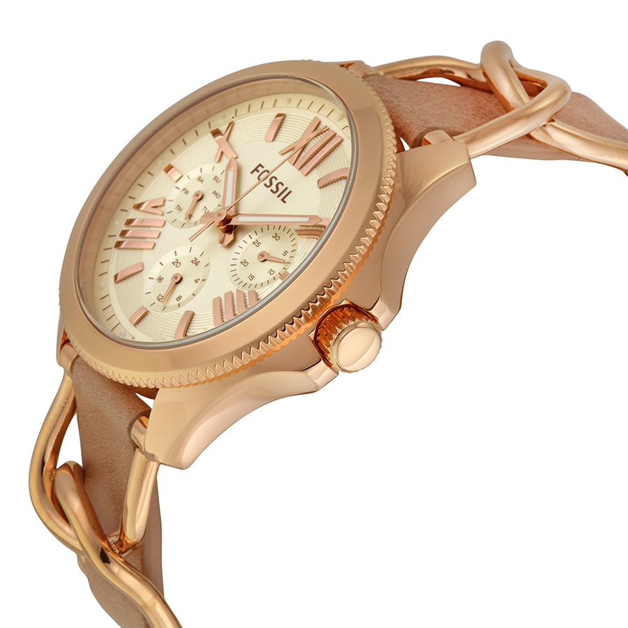Fossil Cecile Multifunction Beige Dial 