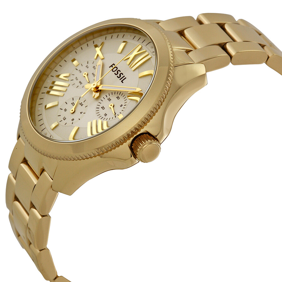 fossil am4510 gold