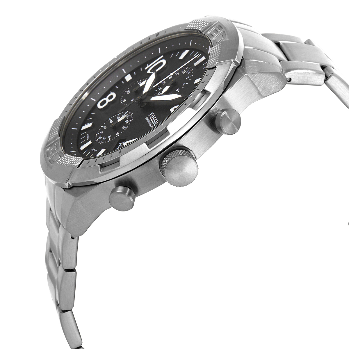Fossil Chronograph Quartz Black Dial 