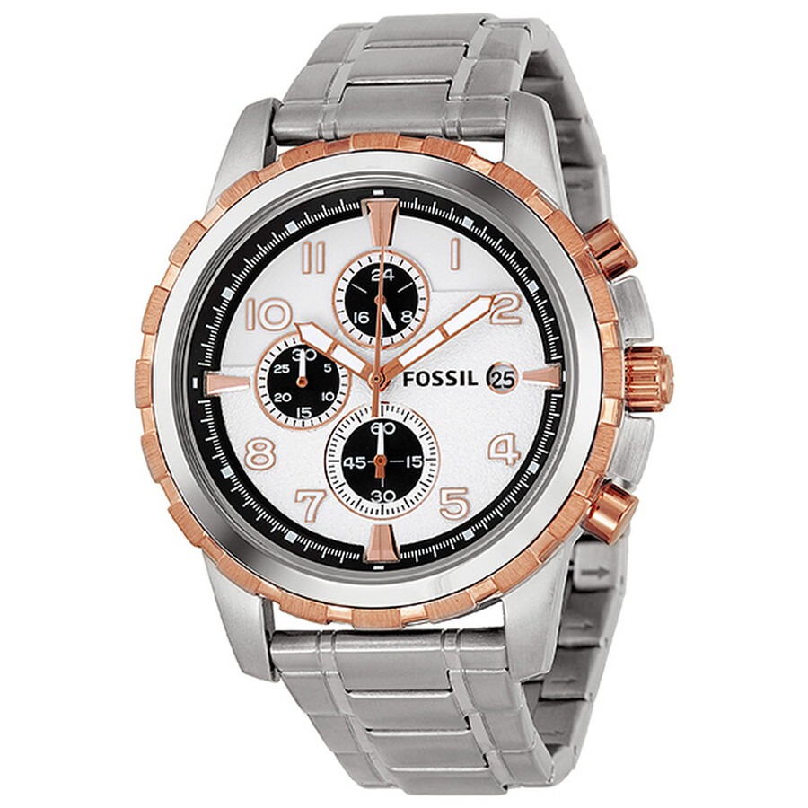 dean chronograph stainless steel watch