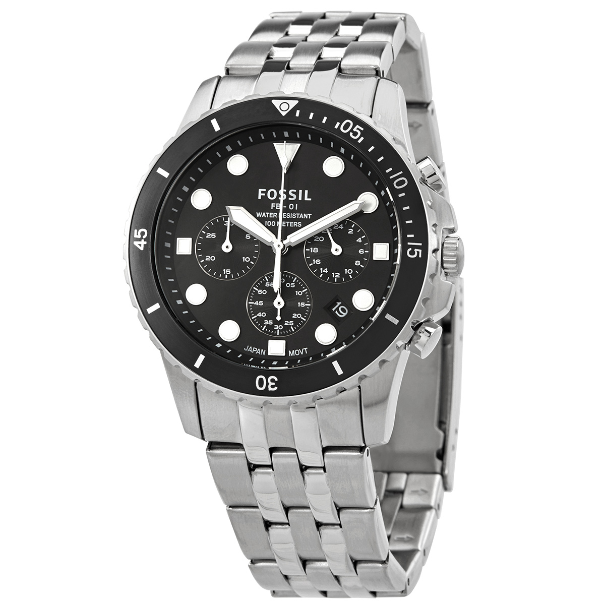 Fossil FB-01 Chronograph Quartz Black 