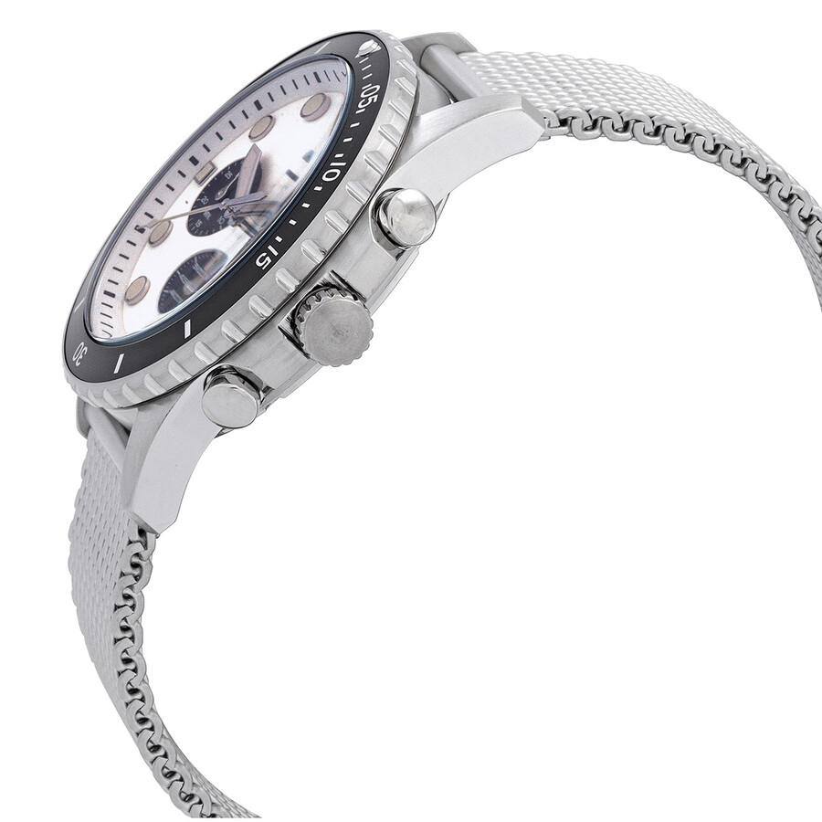 Fossil FB-01 Chronograph Quartz White Dial Men's Watch FS5915 - Watches ...