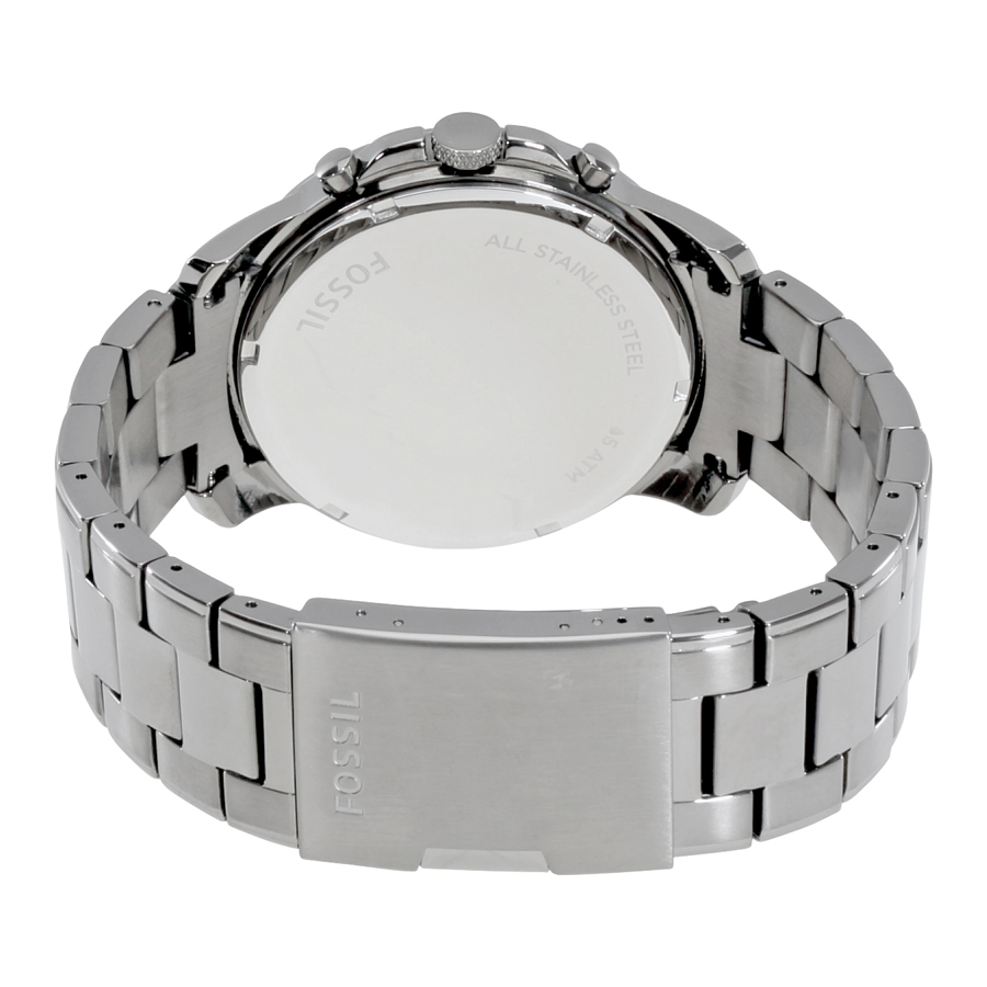 Fossil Grant Chronograph Gunmetal Dial 