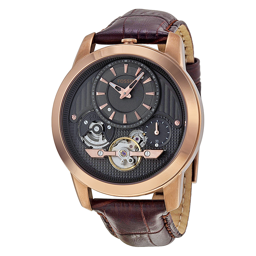 Fossil Grant Twist Brown Dial Brown 