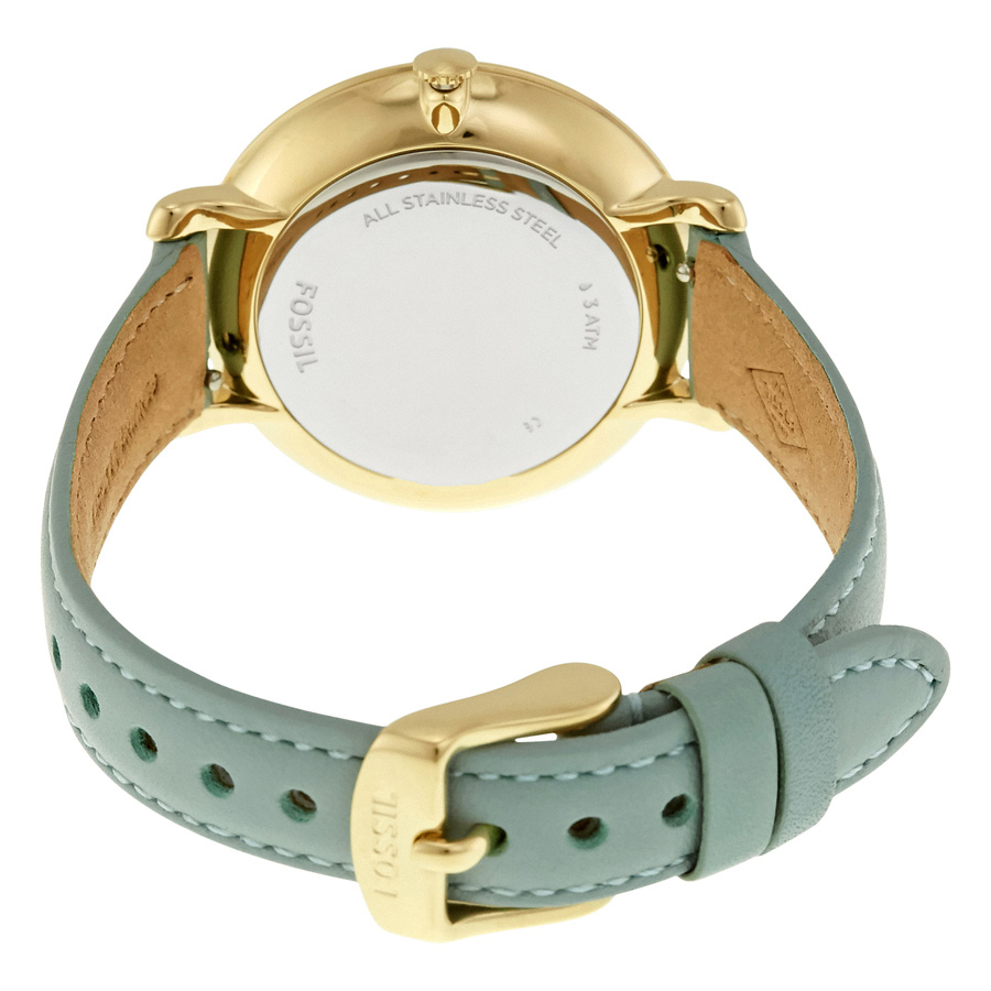 Fossil Jacqueline Silver Dial Green 