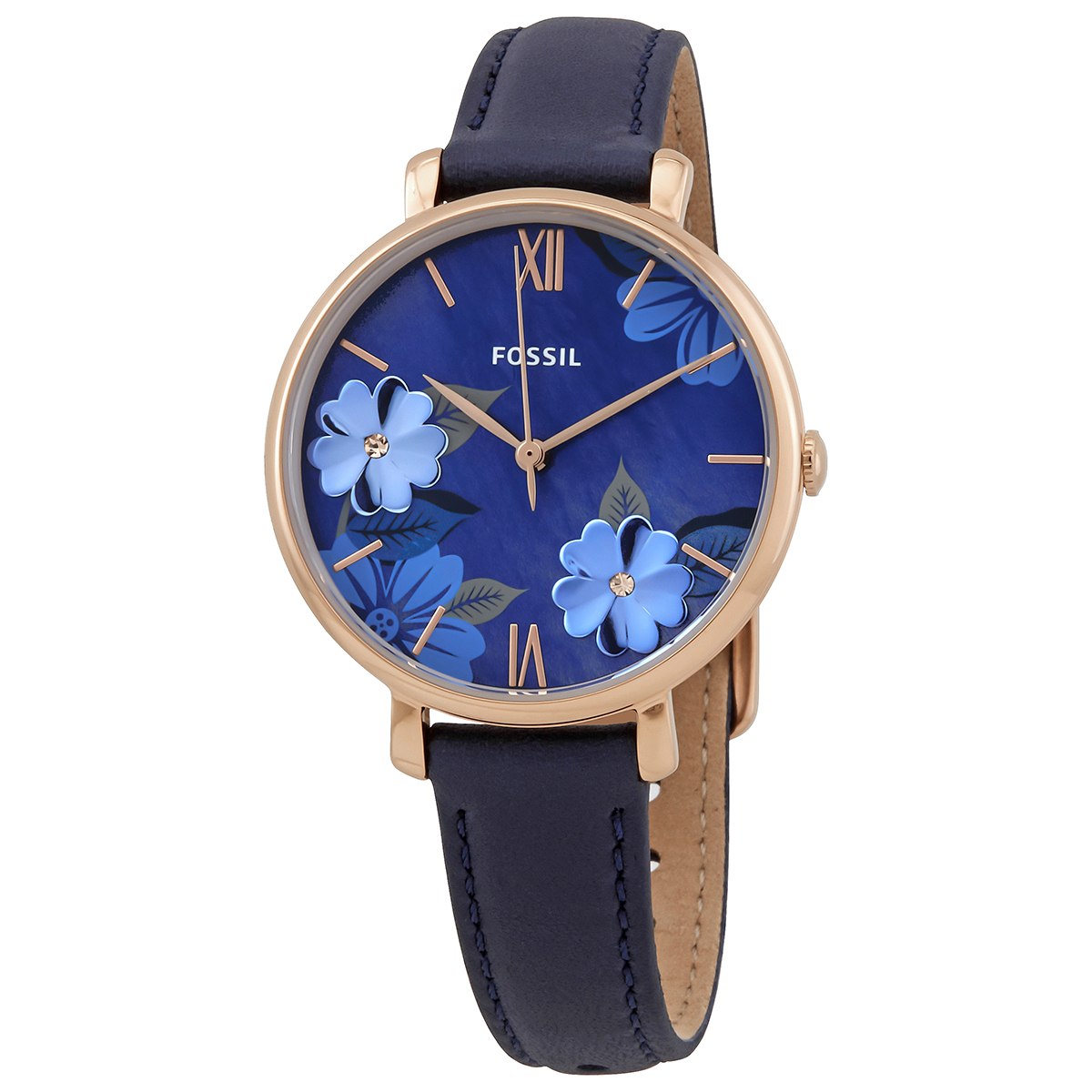 Fossil Jaqueline Quartz Blue Dial 
