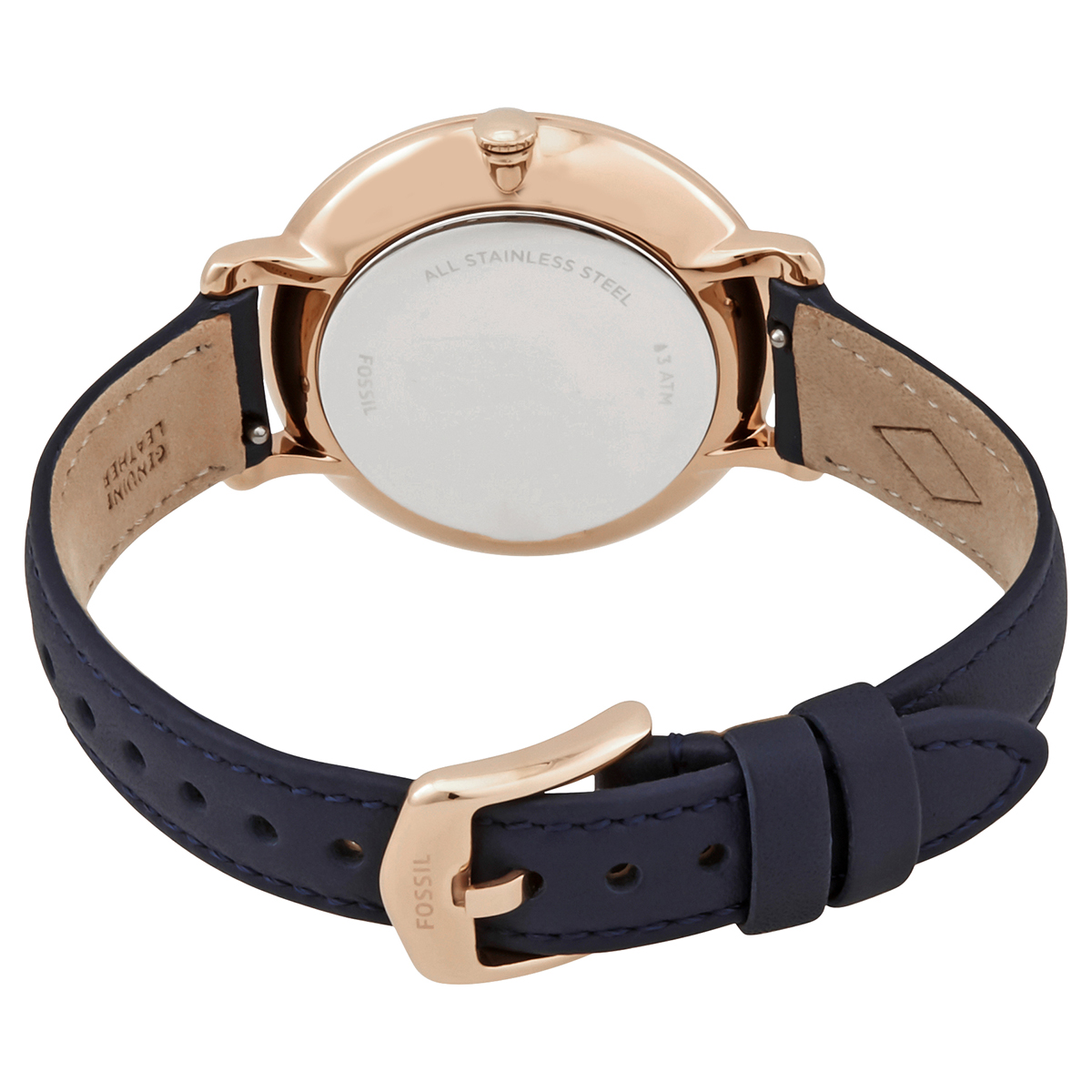 Fossil Jaqueline Quartz Blue Dial Ladies Watch ES4673 ES4673 796483459496 -  Watches, Fossil - Jomashop
