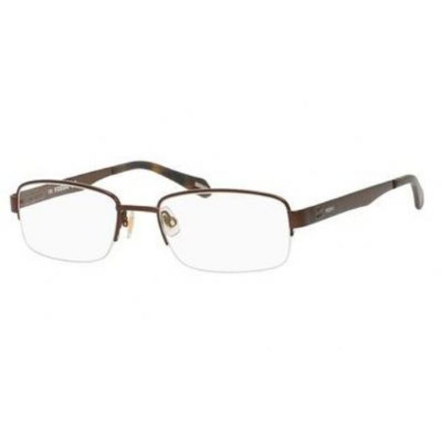 Fossil Men's Brown Square Eyeglass Frames Aldo 0JYS 00 52 716737462034