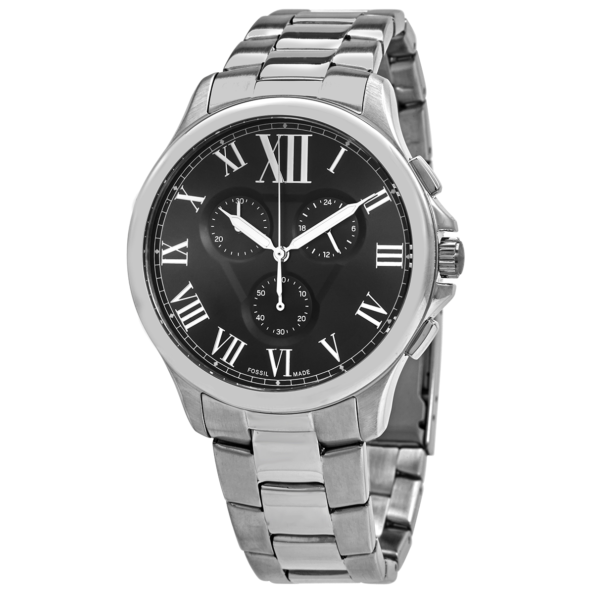 Fossil Monty Quartz Black Dial 