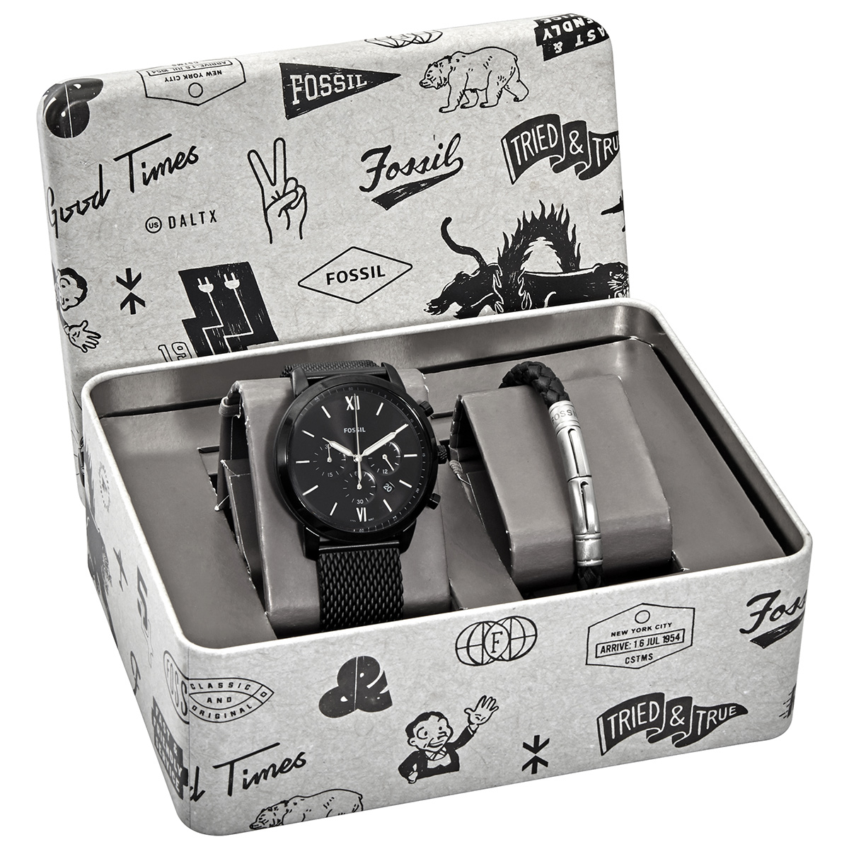 Fossil Neutra Chronograph Quartz Black 