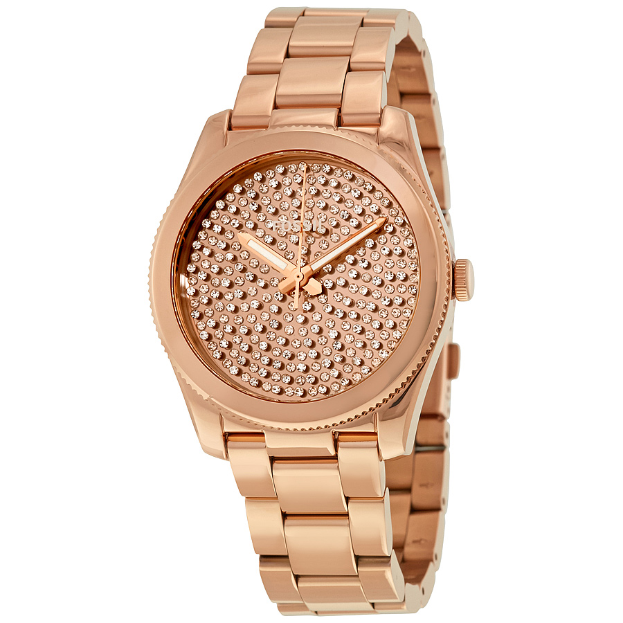 Fossil Perfect Boyfriend Rose Gold 