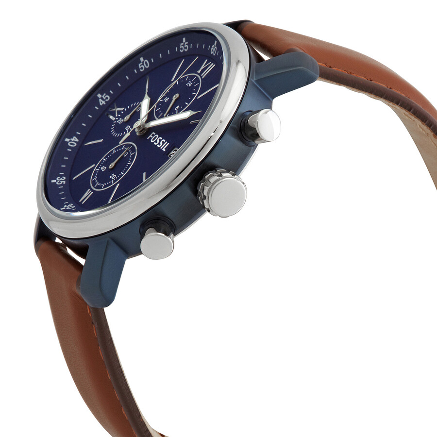 Fossil Rhett Chronograph Quartz Blue Dial Men's Watch BQ2163