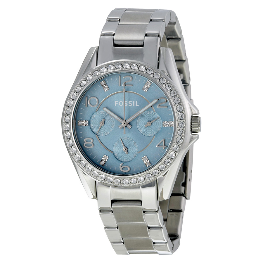 Fossil Riley Multi-Function Blue Dial 