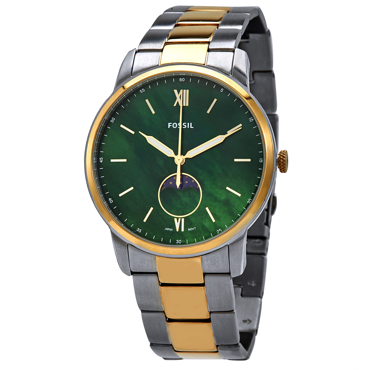 Fossil The Minimalist Moonphase Green 