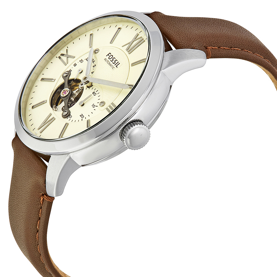 Fossil Townsman Mechanical Cream Dial 