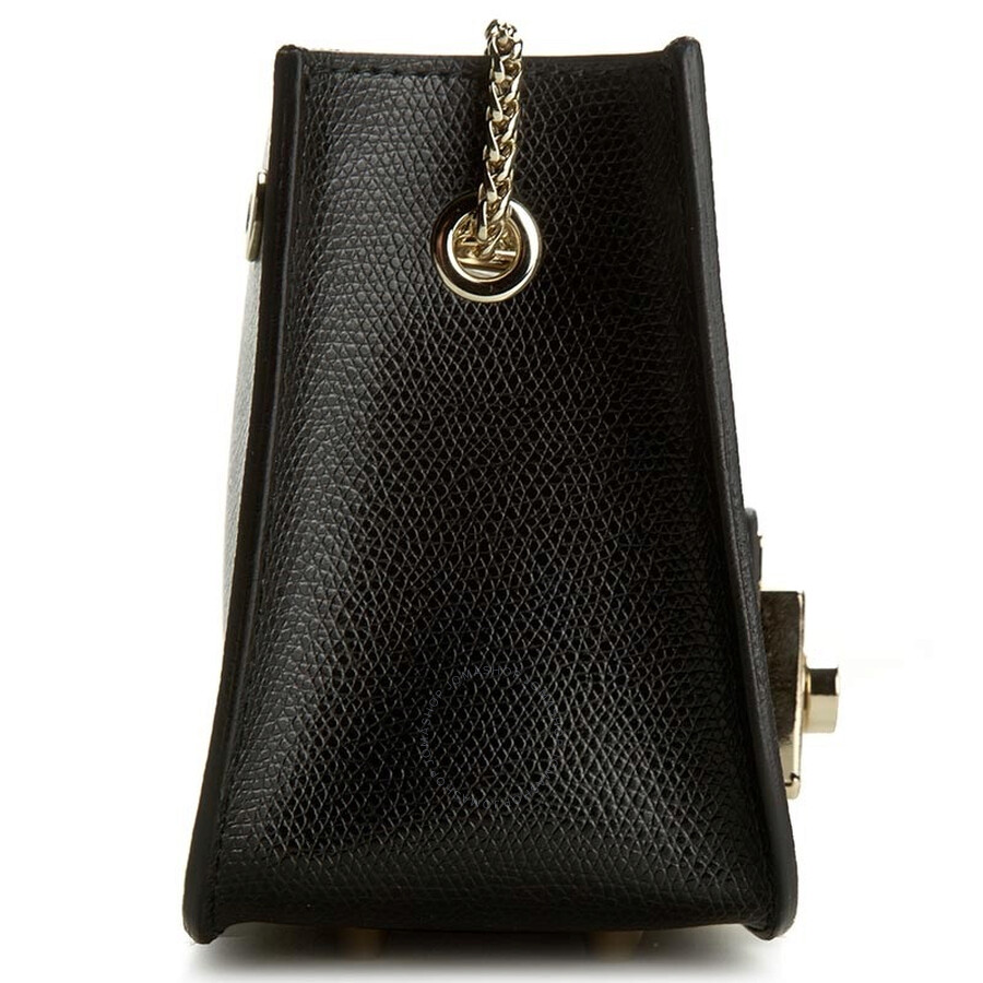 Furla Black Metropolis Chain Foldover Crossbody Bag 806987K065AREO60