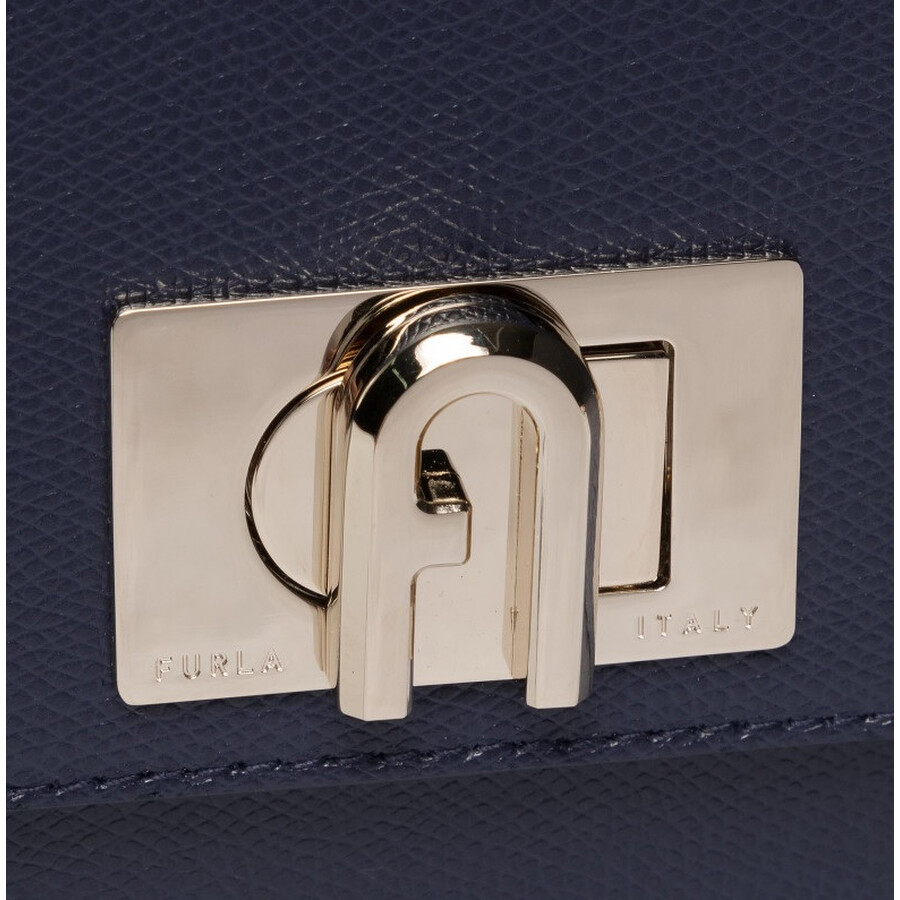 Furla Ladies 1927 S Leather Crossbody Bag In Oceano H BAFI 1057097 8050560552824 Handbags