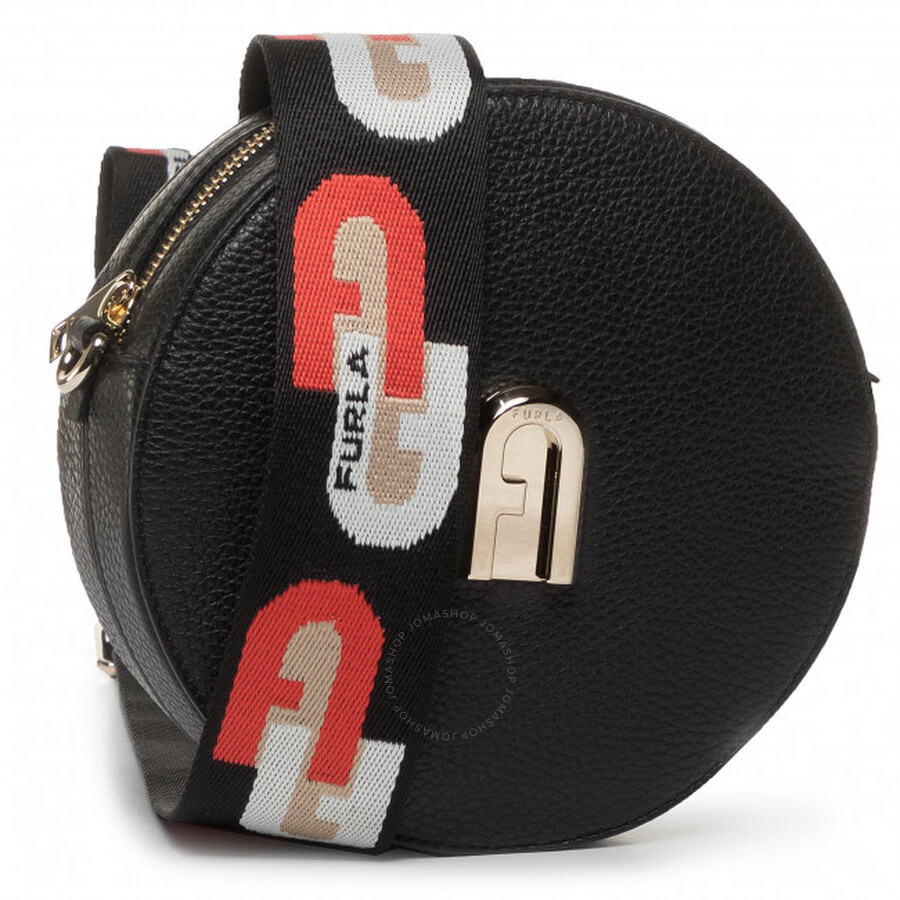 Furla Sleek Mini Round Crossbody BAHM 1057273 8050560554026 Handbags