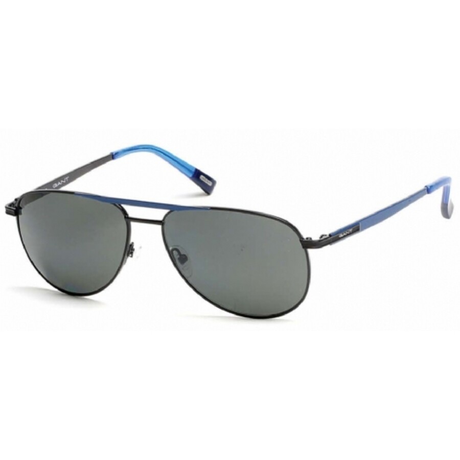Gant Polaized Smoke Pilot Men's Sunglasses GA7060 01D 60 664689747641 Sunglasses, GANT