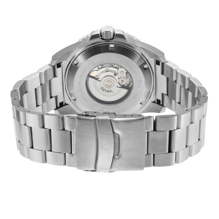 Gevril Canal Street Automatic Black Dial Men's Watch 46600B