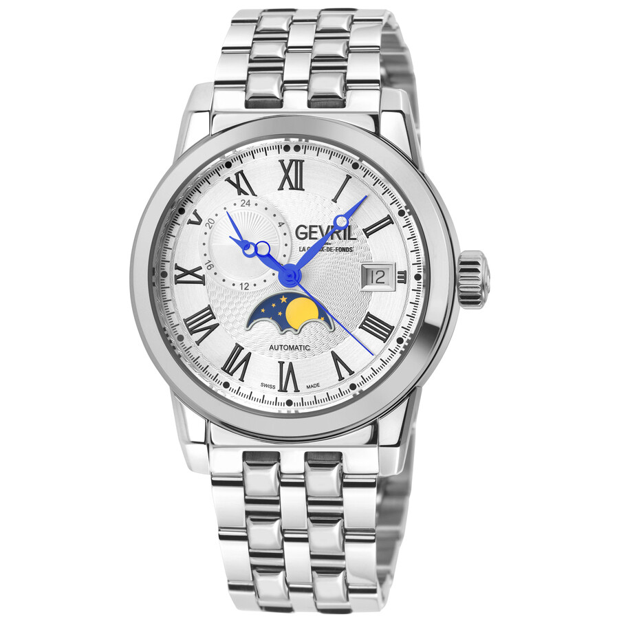 Gevril Madison Automatic White Dial Men's Watch 2590 840840144300