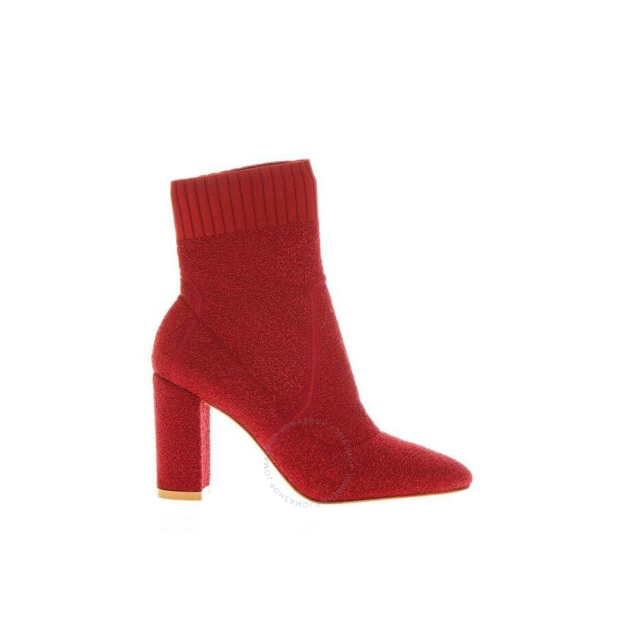 ladies red boots