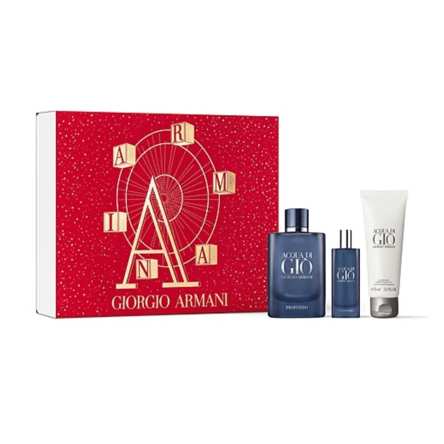 Armani Men's Acqua Di Gio Profondo Gift Set Fragrances