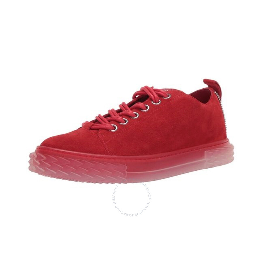red giuseppe zanotti sneakers